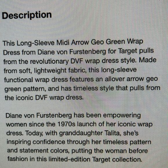 DVF Green Geometric Print Wrap Dress 👗 Chic & Polished! Great for Travel 🧳 ✈️ - Picture 11 of 17